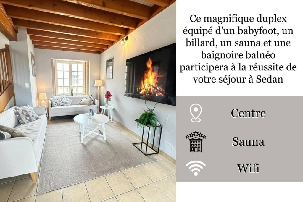 S Bayleved'Air Duplex Vue Chateau, Balneo Et Sauna Sedan Exterior photo